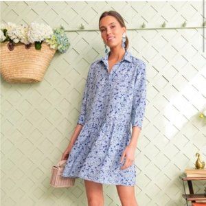 Tuckernuck Hayes Shirtdress in Hydrangea